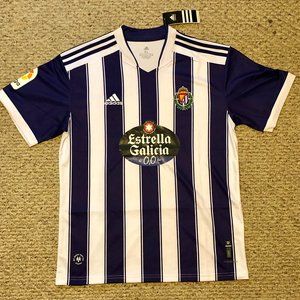 Real Valladolid Soccer Jersey, XL (New with Tags)